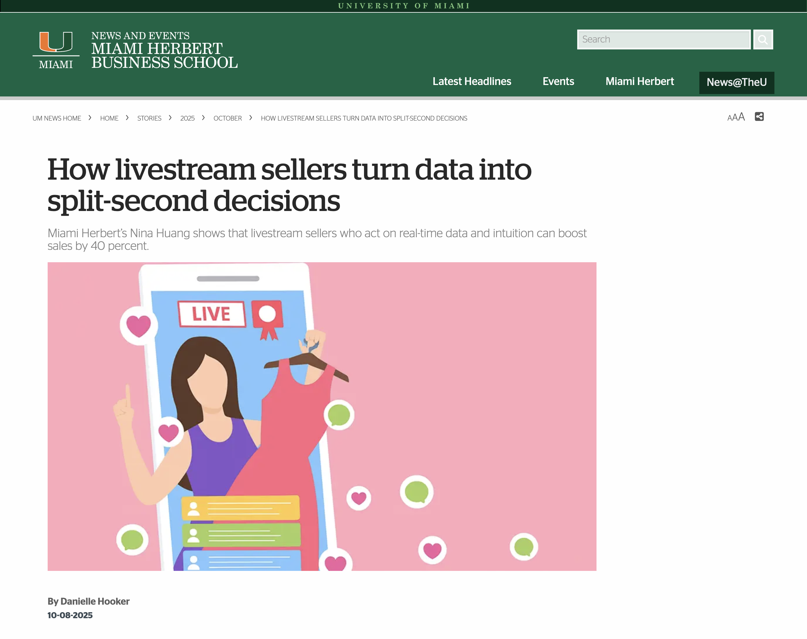 Preview of How Livestream Sellers Turn Data into Split-Second Decisions